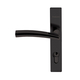 Outside Modern Matte Black Handle Outside Modern Matte Black Handle